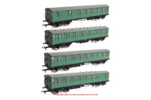 E86024 EFE Rail LBSCR 54ft Isle of Wight 4-Coach Pack BR SR Green