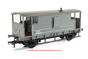 38-976 Bachmann LMS 20T Brake Van number 730203 - LMS LMS Grey