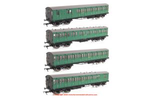 E86022 EFE Rail LBSCR 54ft Isle of Wight 4-Coach Pack SR Malachite Green