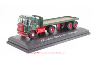 ATL4649103 Oxford Diecast Atlas Editions Atkinson Borderer Flatbed Lorry - E Stobart