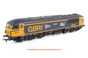 35-776 Bachmann Class 69 Diesel number 69 001 Mayflower - GBRf UK  US Flags
