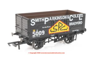 R60306 Hornby Smith Parkinson  Cole Ltd 7 Plank Wagon number 5009