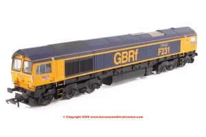 R30534 Hornby Railroad Class 66 Diesel Locomotive number 66 775 HMS Argyll - GBRf