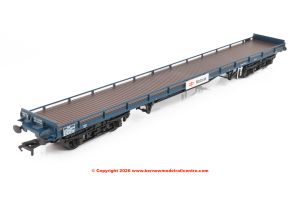 38-902A Bachmann BR FVX Carflat Wagon number B745075 - BR Blue Motorail
