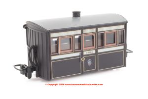 GR559 Peco FR Bug Box Coach 3rd Class Victorian Livery No. 5