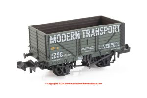 377-129 Graham Farish 8 Plank Wagon End Door Modern Transport Liverpool Grey