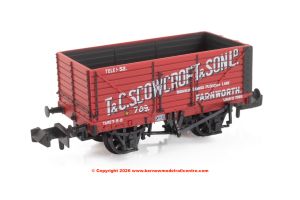 377-130 Graham Farish 8 Plank Wagon End Door T  C. Scowcroft  Son Ltd Red