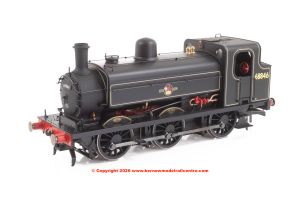 R30397 Hornby J52 0-6-0ST Steam Loco number 68846 - BR Black with Late Crest