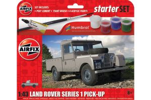 A55012 Airfix Starter Set - Land Rover Series 1