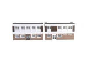 ATD13021 ATD Models Low Relief 1970s Office Block Card Kit