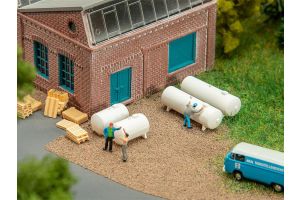 272923 Faller Gas Tanks - Pack of 4