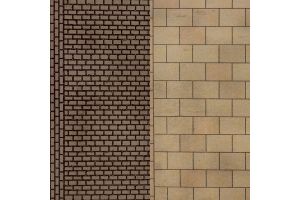 PN903 PN111 Metcalfe Embossed Paving Slabs and Cobblestones.