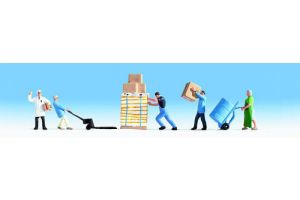 GM3910152 Gaugemaster Warehousemen Accessories Figure Set