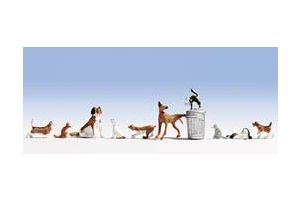 GM3910156 Gaugemaster Cats and Dogs 10 Figure Set