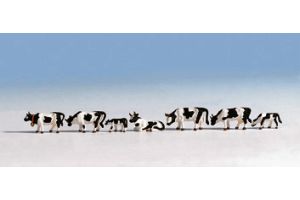 GM3910157 Gaugemaster Black and White Cows 7 Figure Set