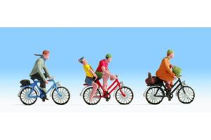 GM3910160 Gaugemaster Cyclists 3 and Accessories Figure Set