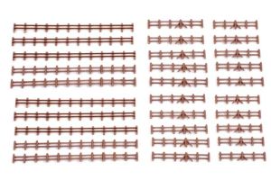 GMKD44 Kestrel Brown Farm Rail Fencing 86mm x10 Lengths