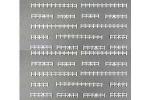 GMKD45 Kestrel White Farm Rail Fencing 86mm x10 Lengths