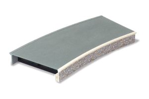 ST-293 Peco Platform System curved unit stone type