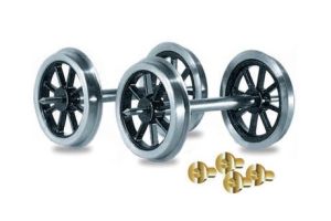 RO-1 Peco Spoked Wagon Wheels and Bearings