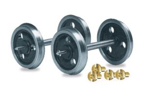 RO-7 Peco 3 Hole Disc Wheels and Bearings
