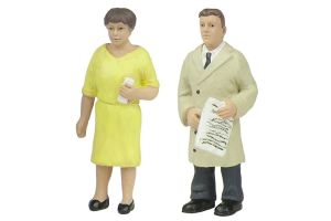 47-410 Bachmann Scenecraft Standing passengers C