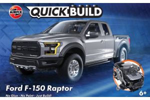 J6053 Airfix Quickbuild Ford F-150 Raptor Grey