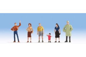 47100 Noch Pedestrians (6) Hobby Figure Set