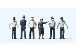 10371 Preiser British Police In assorted uniforms