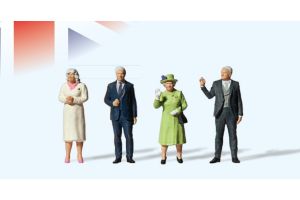 13407 Preiser Queen Elizabeth II Special Edition Figure Set