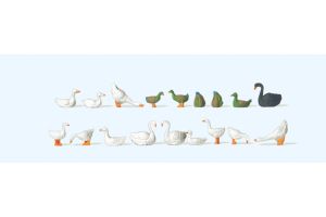 14167 Preiser Ducks Geese and Swans