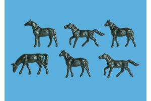 5178 model scene Horses