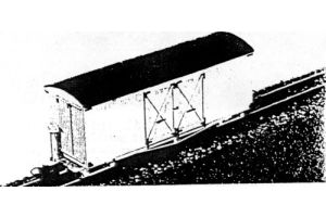 DM27 Dundas WW1 War Dept Bogie Goods Van