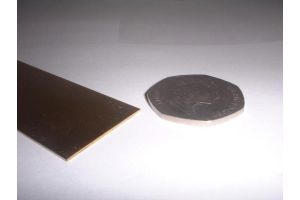 8242 KS Metals Brass Strip 0.032in x 1in x 12in was 242