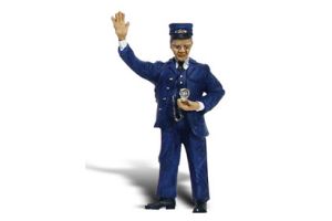 A2528 Woodland Scenics Clyde the Conductor with Watch