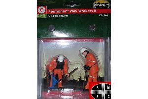 22-167 Bachmann Scenecraft Permanent Way Workers Pack B