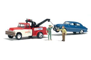 AS5524 Woodland Scenics Wayne Reckers Tow Service Autoscene