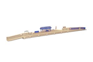 3002501 WSL Heljan Tackley Halt Station Kit