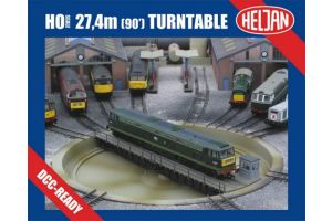 89121 WSL Heljan Electronic 90ft Turntable DCC Ready