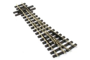 SLE496 Peco Left Hand Electrofrog Turnout Code 80 Rails
