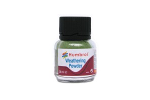 AV0005 WSL Humbrol Weathering Powder 28ml- Chrome Oxide Green