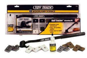 TT4550 Woodland Scenics Tidy Track Rail Tracker Cleaning Kit