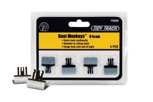 TT4570 Woodland Scenics Tidy Track Dust Monkeys