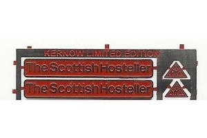 37420 Shawplan Nameplates - The Scottish Hosteller for 37 420
