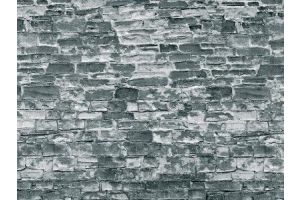 46055 Vollmer Rough Stone Walling Embossed Sheet