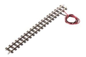 ST413 Peco Setrack Double Straight Unit Wired