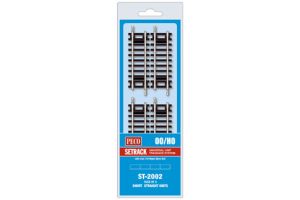ST2002 Peco Short Straights - Contains ST-202 X 4