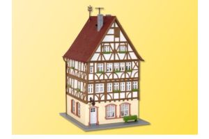 38903 WSL Kibri H0 Timber framed house - market square Milte