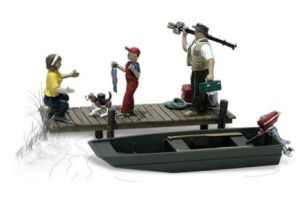 A1923 Woodland Scenics HO Family Fishing