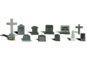 A2164 Woodland Scenics N Tombstones